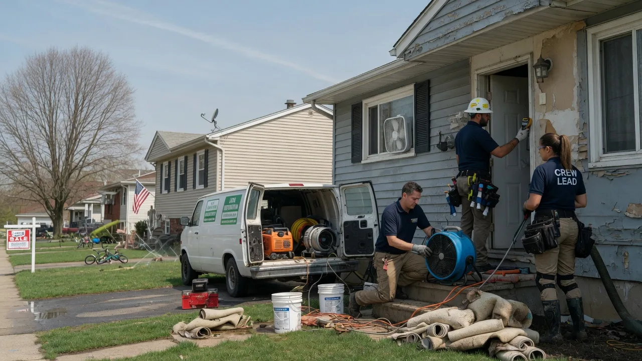 Flood Cleanup in Mereta, TX near me