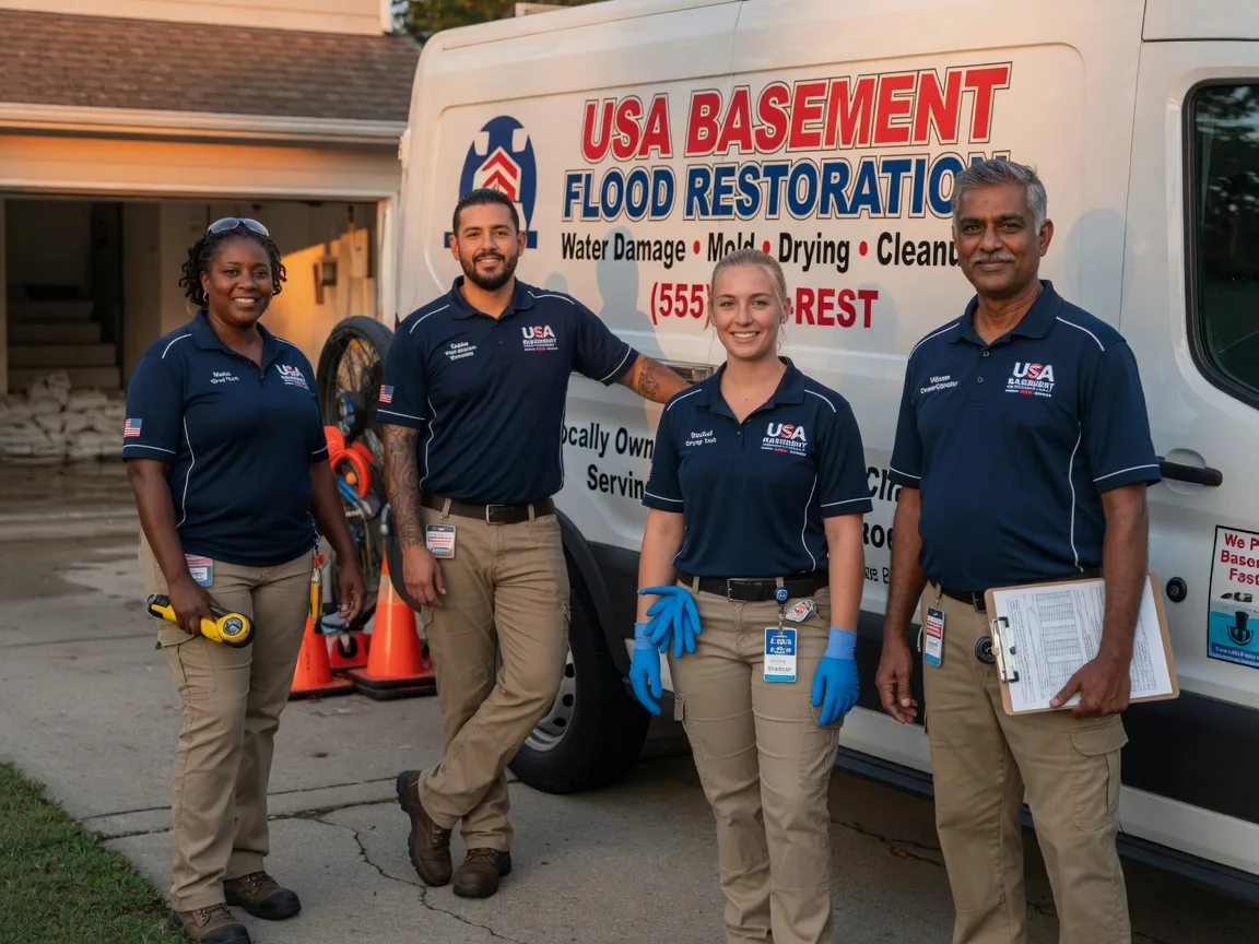 Basement Flood Cleanup company in Mereta, TX